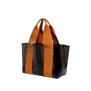 STATE Bags WELLINGTON CABANA TOTE BLACK/CARAMEL